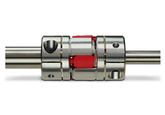 Zero-backlash jaw couplings for optical inspection systems